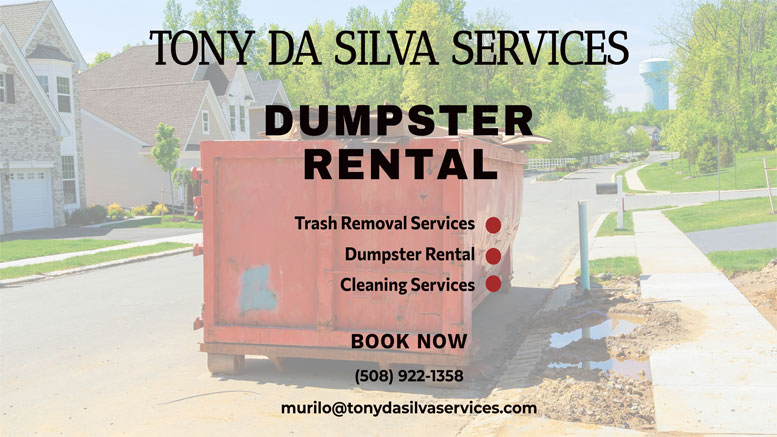 Streamline your cleanup projects with reliable dumpster rental from Tony da Silva Service